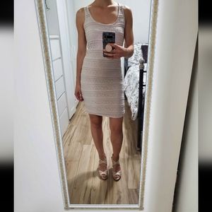 Nude Lace Dress, Dynamite, Size XS